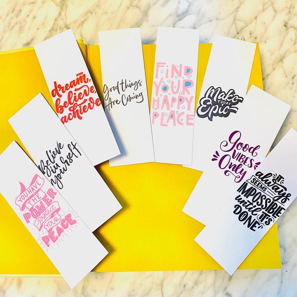 Thank You Bookmark - Etsy