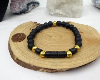 Black Gold Bracelet as Seen on Drag Queen Singer Monet X Change