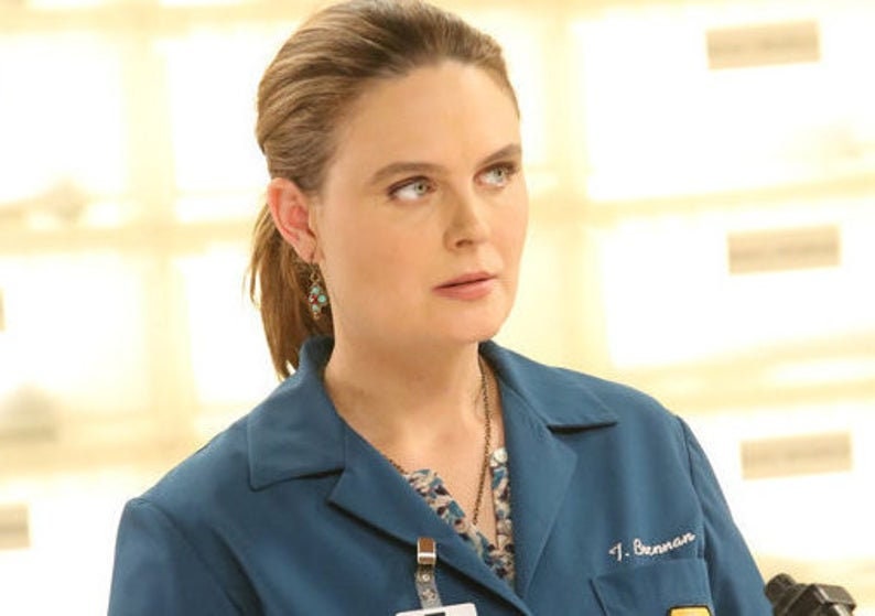 Seen on Bones Emily Deschanel Temperance Brennan Fans Beaded Blue and Swarovski Crystal Earrings Red Blue for Her Gift For Bones Fan image 4