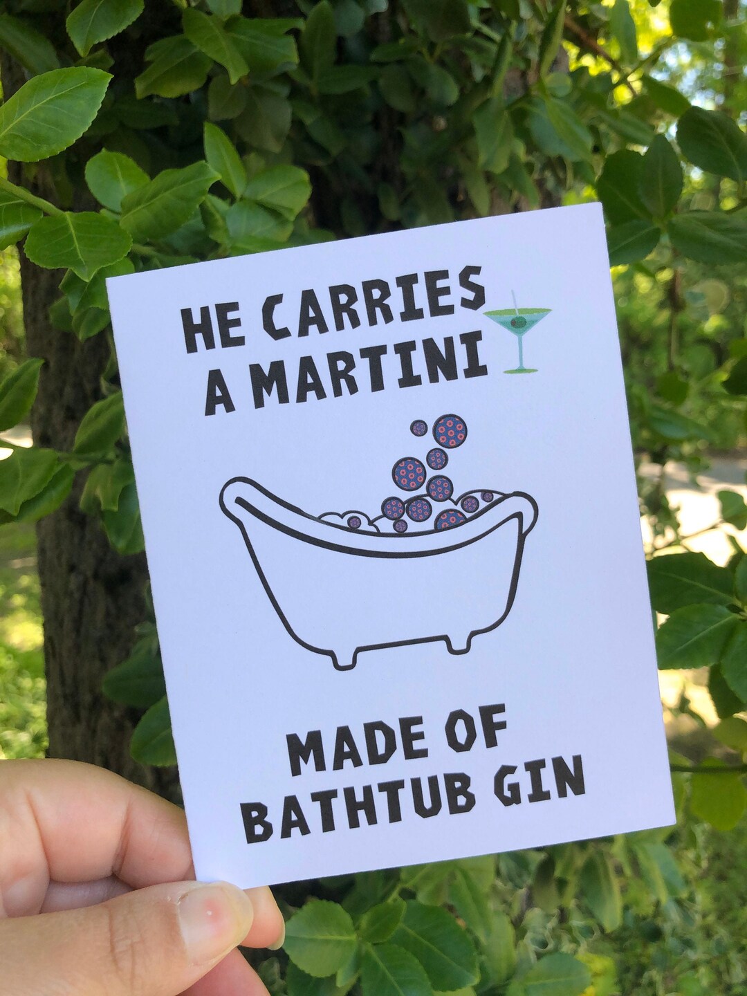 Phish Card for Him, Bathtub Gin Card, Phish Donut, Phishman Fans