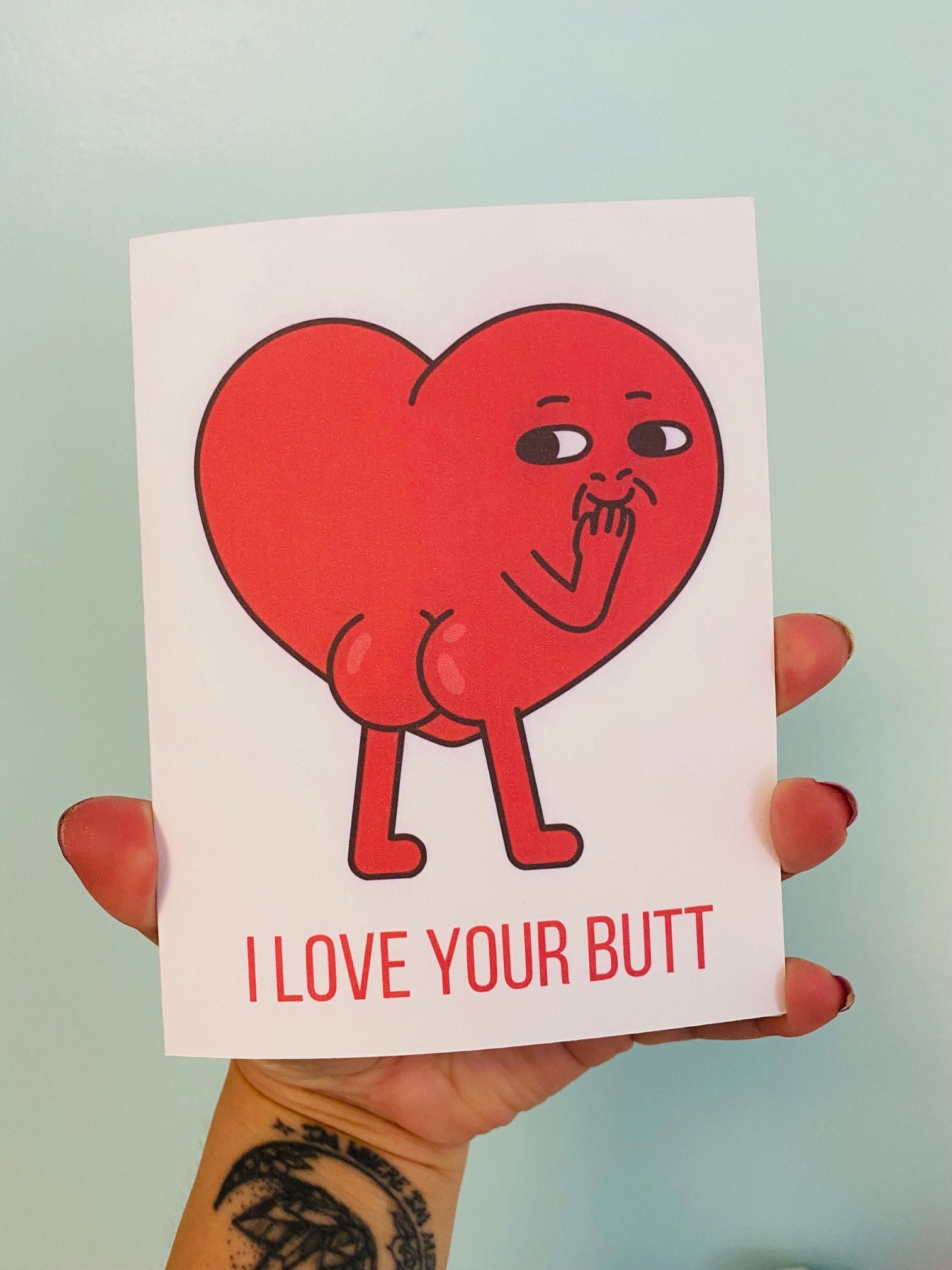 Tarjeta De San Valentín Con Un Perro Salchicha Divertido Y Sexy Para él, Tarjeta De San Valentín Sexy Para Su Novio, Tarjeta De Perro Salchicha Travieso Para Su Esposo. - México