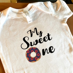 Phish Baby Outfit, Phish Fans, My Sweet One, New Baby Gift, Cute for Toddler, Phish Chick, Phish Jam Band, Phish Donut Bodysuit, One Piece image 1