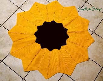 Baby Sunflower Blanket