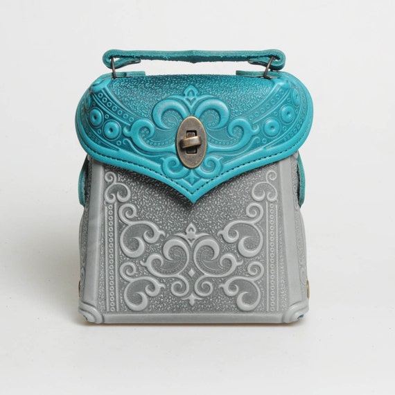 Teal Leather Mini Backpack - Stylish Women\'s Bag The Sedona Tooled Leather Backpack main image 2