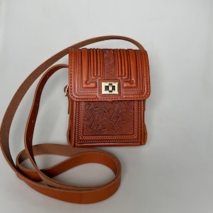 Bolso pequeño Foxy, bolso tipo cartera pequeño, bolso de hombro de piel auténtica, bolso de mensajero, bolso de hombro de mujer, bolso de hombro de hombre, bolso unisex