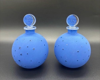 Antique R. Lalique WORTH Dans La Nuit Miniature Perfume Bottle