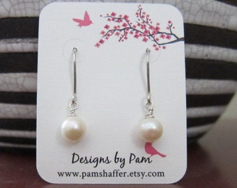 Pearl Drop Earrings