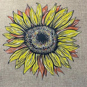 Sunflower Tote Jute Bags, umweltfreundlich und stilvoll, perfekt für jeden Anlass wie Shopping oder Outdoor-Aktivitäten, gute Qualität