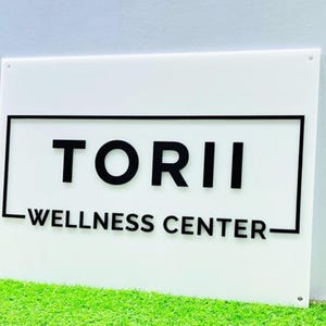 3D Acrylic Business Logo Sign: Custom Office Wall Decor