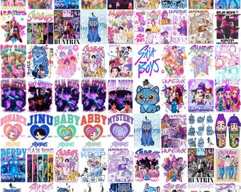 75+ Demonn Hunters Png Bundle, Derpy the Tiger Bird Deemon Hunters PNG, Kpop Demonn Inspired Movie Png, Saaja Boys Png, Kpop Movie Png