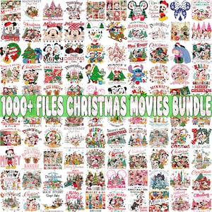 1000+ Merry Christmas Png Bundle, Mouse And Friends Png, Christmas Mouse Png, Mouse Png, Cartoon Movie Png, Christmas Png, Holiday Png, Xmas