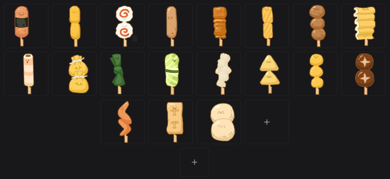 Food Emotes Kawaii 20 Food Emotes | Cute Digital Emoji for Streamers & Gamers ...