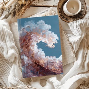 Ocean Hardcover Journal: Personalized Gratitude Diary