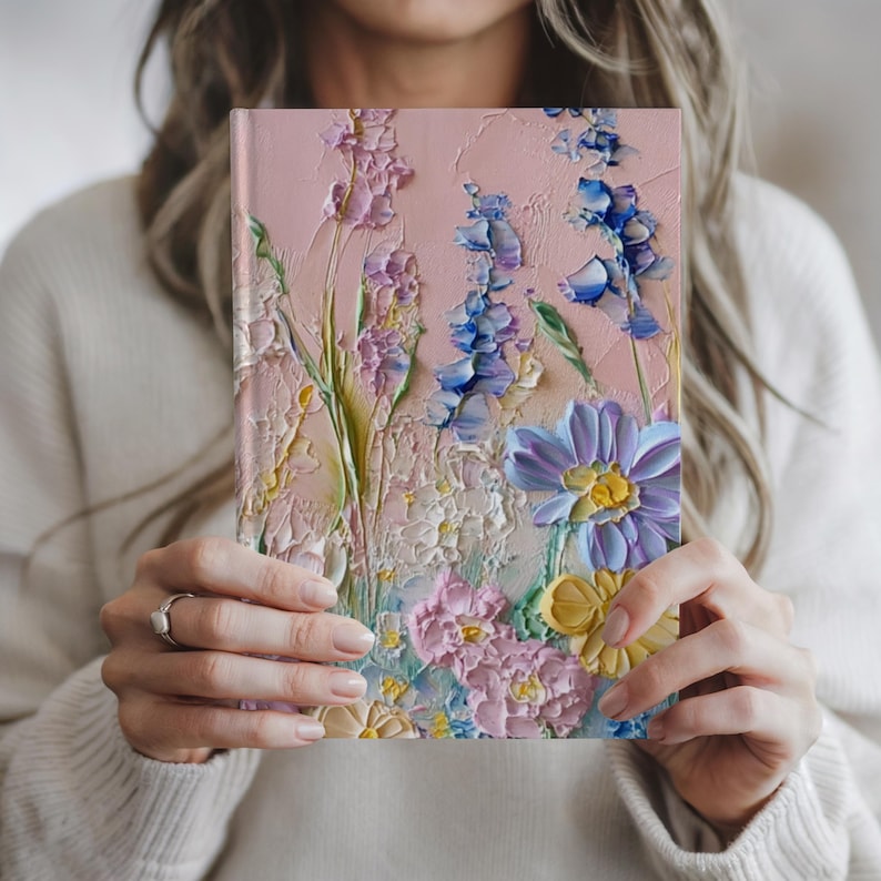 Pink Pastel Floral Journal, Pretty Floral Diary Creative Writing ...