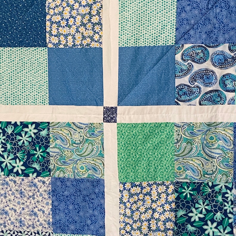 Homemade Quilts for Sale and Patchwork Quilts for Queen Size Etsy