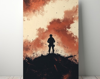 Póster de COD Warzone, Arte de pared para videojuegos, Regalo para gamers (Descarga digital)