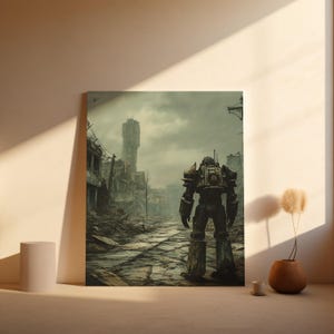 Wasteland- Vibrant Gaming Posters, Ideal Decor for Gamer Rooms, Unique Gift for Video Game Lovers