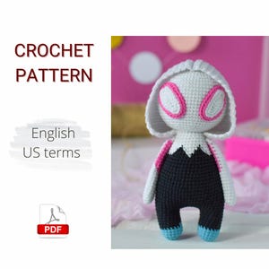Häkelanleitung pdf Amigurumi Superhero