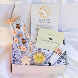 Tea Gift Set, Self Care Package, Hygge Gift Box, Thank You Gift For Her,  Best Friend Gift Box, Personalized Birthday Gift For Women Spa Box