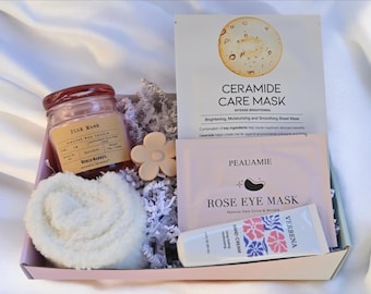 Sending Hugs Gift Box: Self Care, Vegan Soap, & Scented Candle