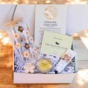 Tea Gift Set, Self Care Package, Hygge Gift Box, Thank You Gift For Her,  Best Friend Gift Box, Personalized Birthday Gift For Women Spa Box