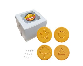 Dalgona Candy Challenge Game: Korean Sugar Cookies Gift Box