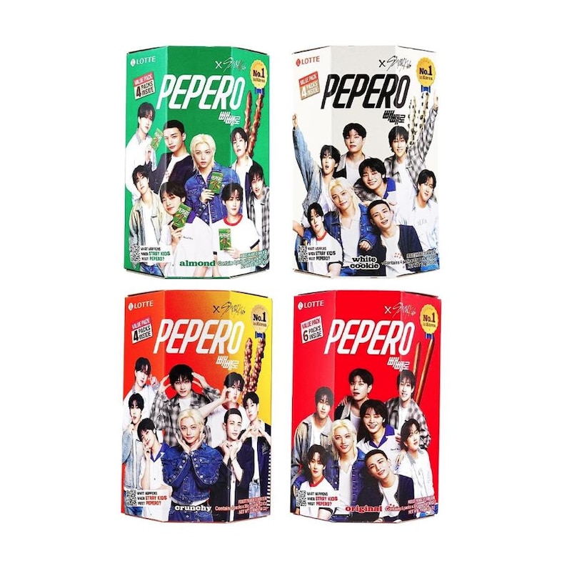 K-POP Star Stray Kids Pepero Snack Bundle Gift Box - Etsy