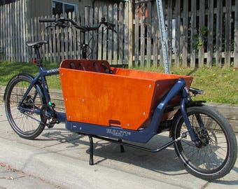 Bullitt Cargo Bike Kid Box Plans: PDF/DXF Technical Drawing