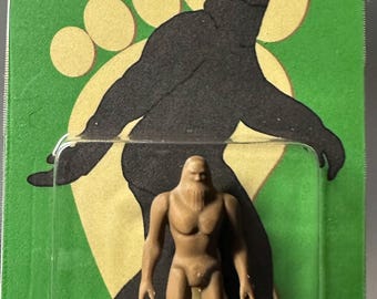 Bigfoot miniatuur retro-actiefiguur: Sasquatch, Yeti, Cryptid Craftwork