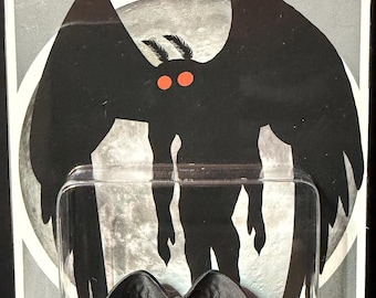 Mothman Retro 1.25" Miniature Figure: Cryptid Craftwork