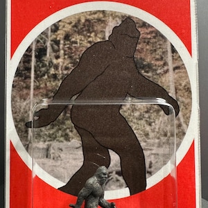 Bigfoot Custom Carded Mini Figure 3” x 5” Bigfoot, Yeti, Cryptid Craftwork