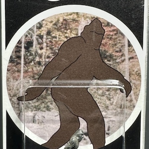 Bigfoot Custom Carded Mini Figure 3” x 5” Bigfoot, Yeti, Cryptid Craftwork
