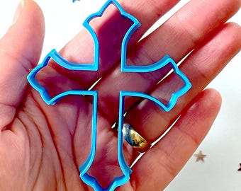 Cross Cookie Cutter, Baptism Communion Fondant Tool
