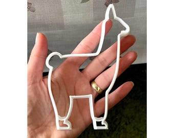 Lama Cookie Cutter, umweltfreundlicher PLA-Kunststoff, Tierschneider