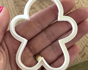Tagliabiscotti di pan di zenzero, tagliabiscotti a forma di omino di pan di zenzero, biscotti di pan di zenzero, fondente, utensili per ceramica, biscotti di Natale, tagliabiscotti di Natale