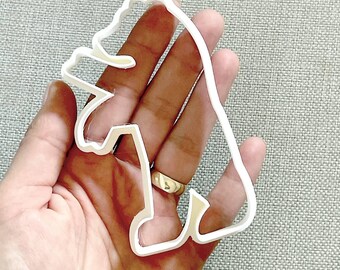 Bear Cookie Cutter, PLA Plastic, Animal Motif (10cm, 12cm)