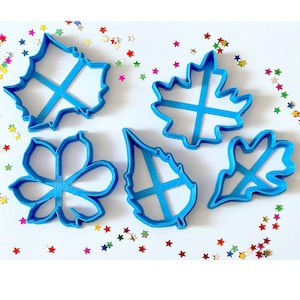 Leaf Cookie Cutter, Autumn Leaves Cookie Cutters, Autumn Cookies, Fondant, Pottery tools - Tree Leaves, Fall Leaf Cutter, Gingerbread Cutter