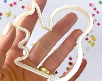 Squirrel Cookie Cutter, PLA Plastic, Fondant & Pottery Tool