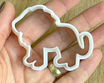 Cortador de galletas de león, plástico PLA, motivo animal, juego de 5