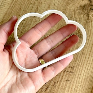 Cloud Cookie Cutter, Puff Cutter, Set of 5 Cookie Cutters, Cloud Cookies, Fondant, Pottery tools, Gingerbread Cutter, Cloud Mould