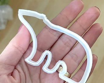 Polar Bear Cookie Cutter – 3D Printed PLA, Baking & Crafts