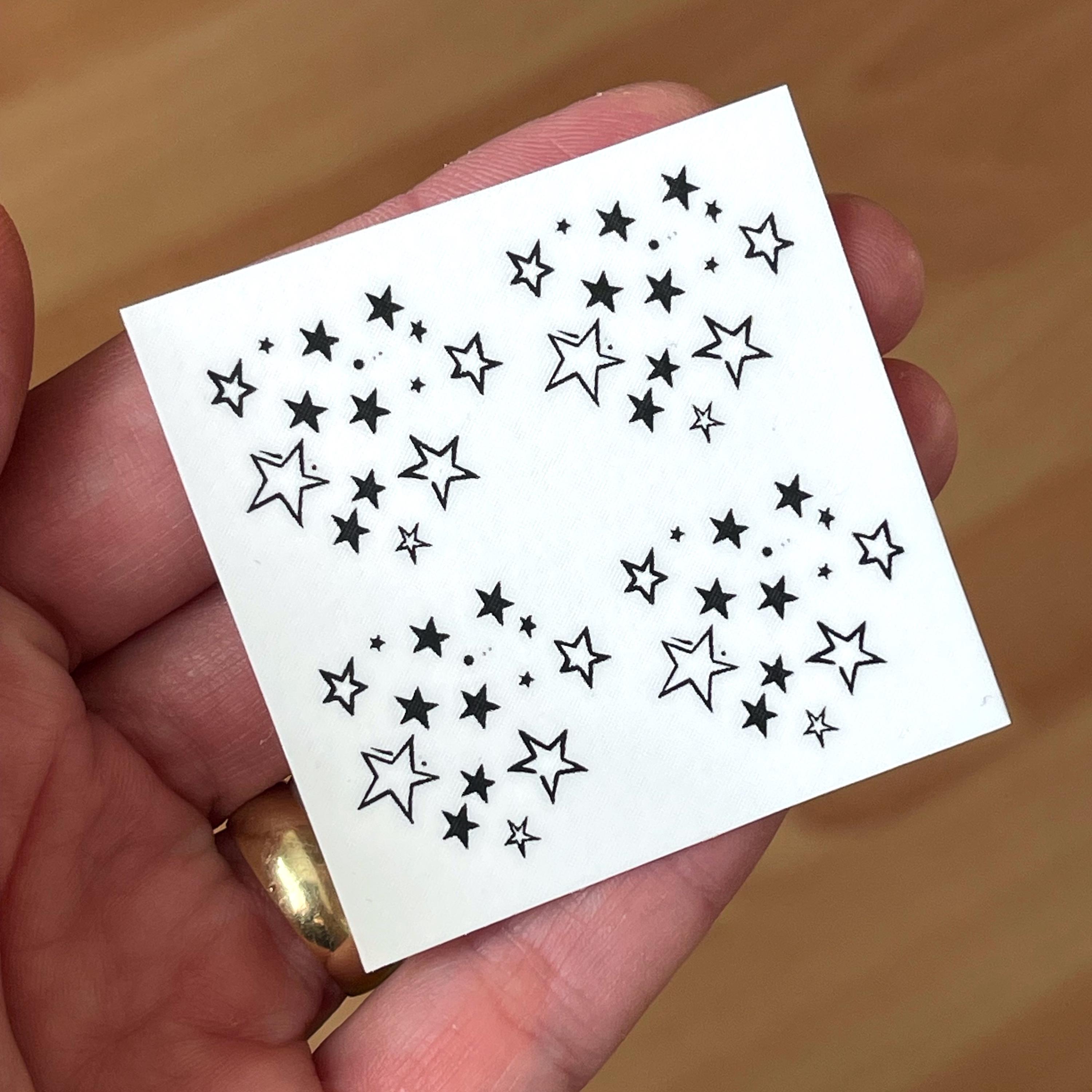 Temporary Tattoo Sheet Stars, Star Tattoos, Tiny Tattoos, Stars Tiny ...