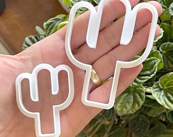 Cactus Cookie Cutter Set, Tropical Cookies, Fondant Cutter
