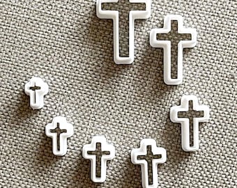 Cross Cookie Cutter Set, PLA Clay Cutters, Fondant Tool