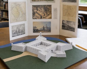 Castillo de San Marcos Model | Fort Marion | St. Augustine, Florida Spanish Fort