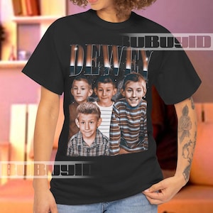 Dewey Wilkerson Vintage Bootleg Hoodie 90s Aesthetic Sweatshirt Retro TV Graphic Streetwear Malcolm in the Middle Fan Merch Gift