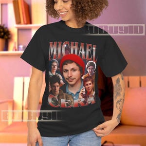 T-shirt MICHAEL CERA 90 - Michael Cera Bootleg Tees, Michael Cera fans cadeaus, Michael Cera vintage retro shirt, fans kinderen Tee_result