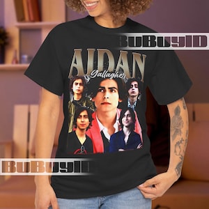 Aidan Gallagher Unisex T-Shirt TEE Pullover Hoodie Bestseller Geschenk, Epochen Tour Design Bootleg Retro Vintage Geschenk Geschenk für sie