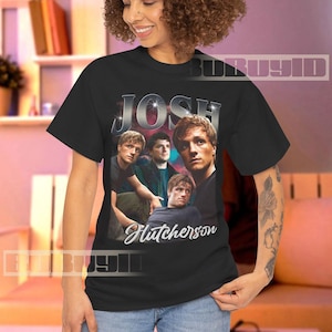 JOSH HUTCHERSON 90&#39;s T-shirt - Josh Hutcherson Bootleg Tees, Josh Hutcherson Fans Gifts, Josh Hutcherson Vintage Retro Shirt, Fans Kids Tee
