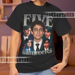 Nummer Fünf Unisex Vintage T-Shirt, T-Shirt Bestseller Pullover und Hoodie, Design Bootleg Shirts Filme Epochen Tour Tournee Konzertgeschenk